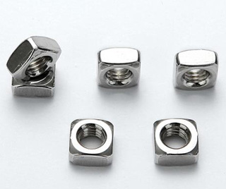 SS304 Square Nut with threaded hole, A2 Square plate with threaded nut