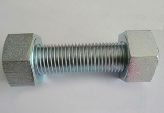 DIN 975 Stud Bolt ASTM A193 B7 Stud Bolts with 2H nuts / Full thread bar