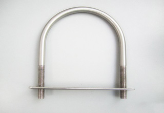 Steel U Bolt With Nut And Plate