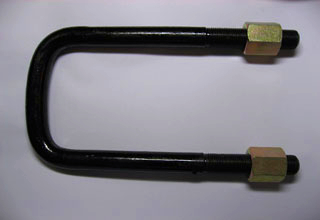good quality big size u bolts for 24T bogie supension