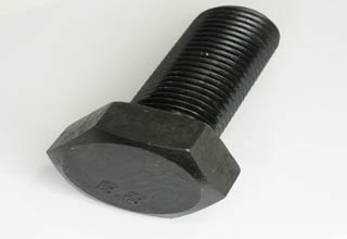 DIN931 Grade 8.8 Black Hex Bolt