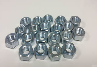Stainless Steel Flange Nut with knurled
