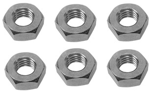 Zinc plated industry stainless steel m25 hex nut