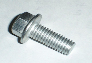 Galvanized carbon steel hex bolt 