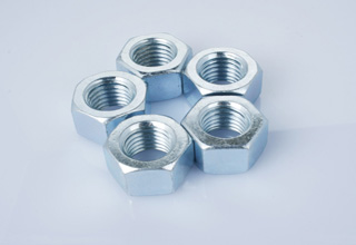 High quality zinc plated Hex Flange Nut