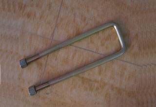 Heavy truck parts nut u-bolt for isuzu
