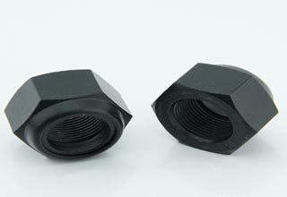  Lock Nuts DIN985 Nylon Insert Nuts Black 