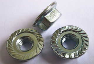 Hexagon Nuts With Flange DIN6923 Carbon Steel Dacromet M10