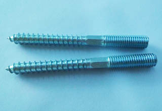 Zinc coated Basin screw with Hexagonal head 