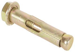 Hex bolt type sleeve anchor M8X10X60