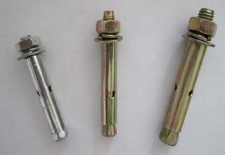 Expansion Cone Zinc Plated Wedge Anchor Bolt Type