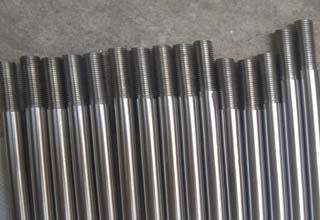 Galvanzied steel rods with one side thread
